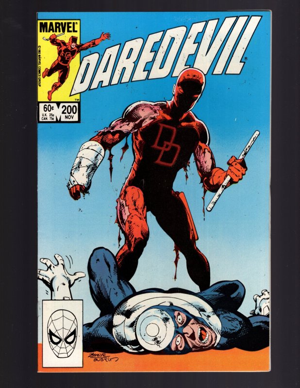 Daredevil #200  (1983) VF+ BULLSEYE Appearance !!! / ID#515