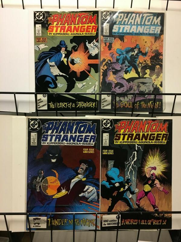 PHANTOM STRANGER (1987) 1-4  MIGNOLA, PC Russel mini