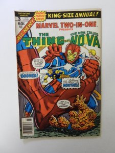 Marvel Two-in-One Annual #3 (1978) FN- condition