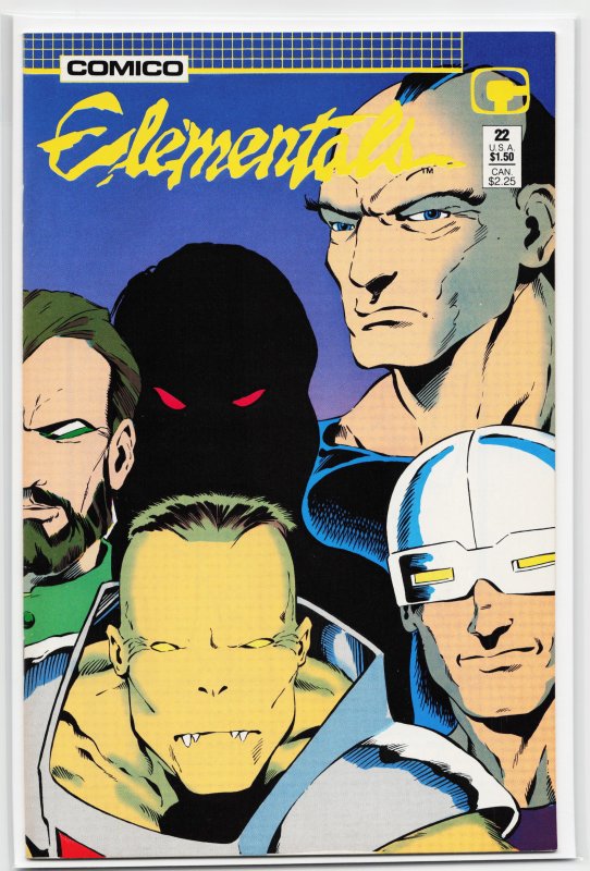 Elementals #22 (1988) Rapture