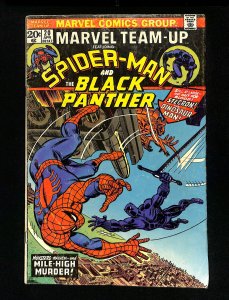 Marvel Team-up #20 Black Panther!