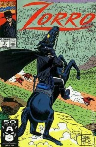 Zorro #8 Marvel Comics July Jul 1991 (VF)