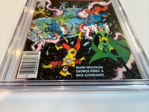 Crisis On The Infinite Earths (1985) # 1 (CGC 9.8 WP SS) CPV | Signed Perez |C2