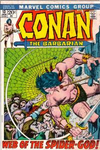 Conan the Barbarian #13 (Jan-72) FN Mid-Grade Conan the Barbarian