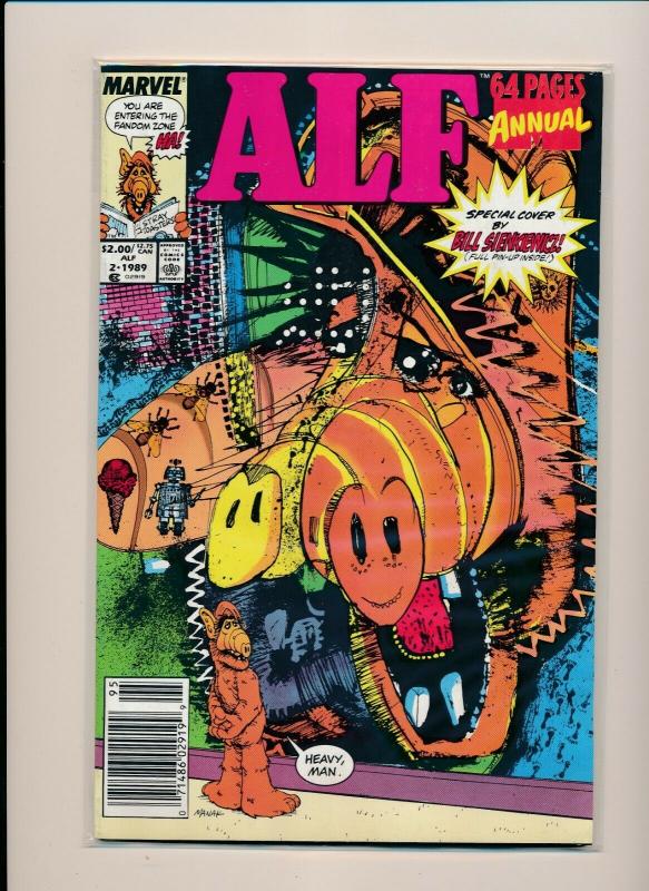 Marvel ALF 64 Page ANNUAL #2 1989 FINE (PF832) 