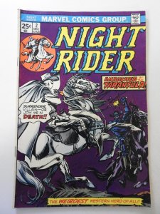 Night Rider #2 (1974) VG/FN Condition! moisture stain