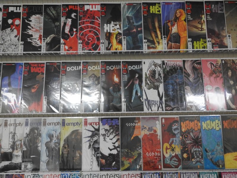 Huge Lot of 150+ Comics W/ Dollhouse, The Empty, Plunge Avg. VF Condition!
