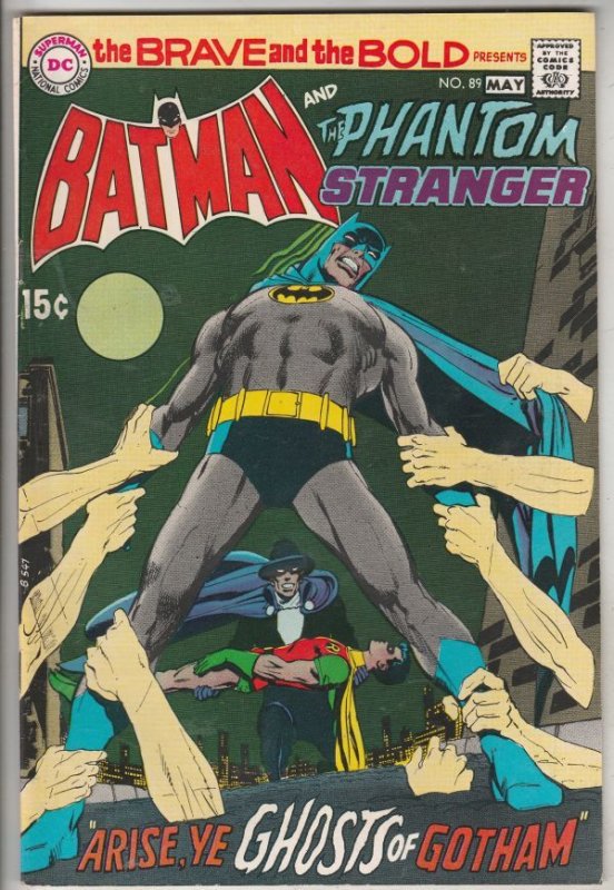 Brave and the Bold, The #89 (May-70) NM- High-Grade Batman, Phantom Stranger