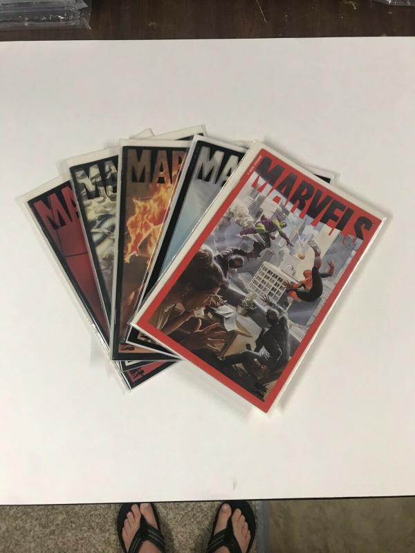 Marvels (1994) 0 1 2 3 4 All Cgc 9.8 White Pages 1-4 Extra 0-4 Marvel Alex Ross