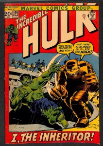 Incredible Hulk (1968) #149 VG 4.0 Marvel Comics