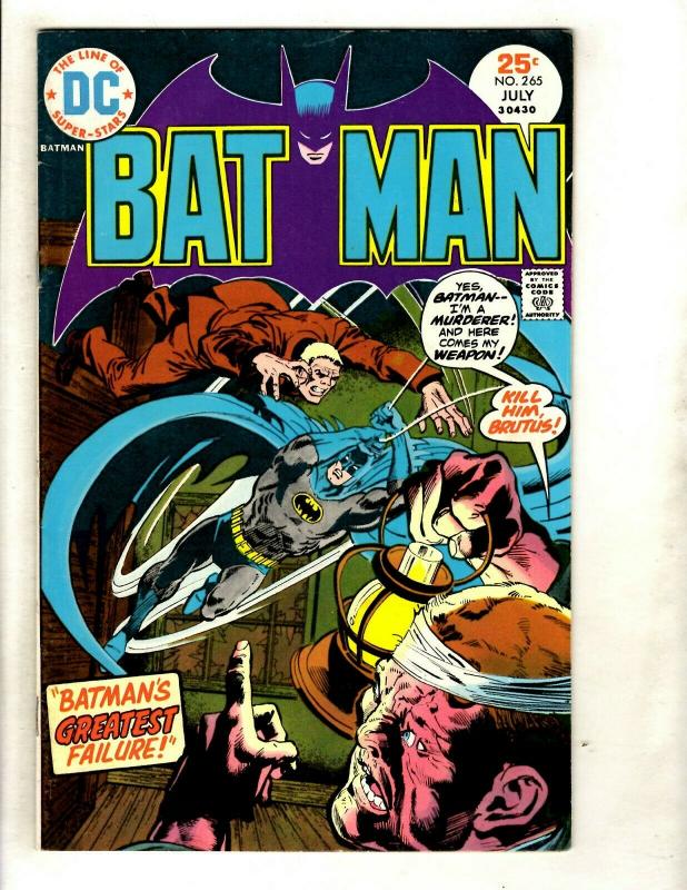 Batman # 265 VF DC Comic Book Robin Joker Catwoman Gotham Penguin Ivy GK1