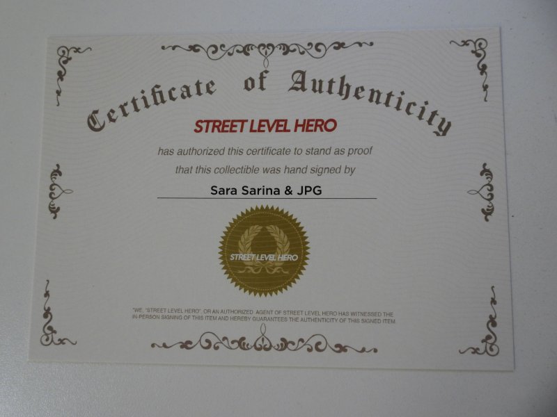 Ninja Funk #2 Variant Signed W/ COA NM Condition