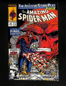 Amazing Spider-Man #325 Red Skull Captain America McFarlane!