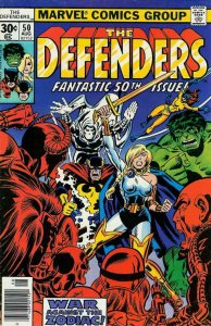 Defenders, The #50 FN ; Marvel | Moon Knight