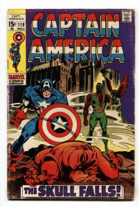 CAPTAIN AMERICA #119--comic book--1969--FALCON--Marvel