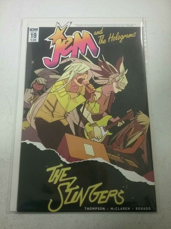 Jem And The Holograms #19 “The Stingers” IDW Comic Book 2016 1st Print NW157