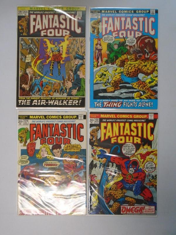 Fantastic Four Early Bronze Lot 16 Different From Set:#105-150, 6.0/FN (1974-74)