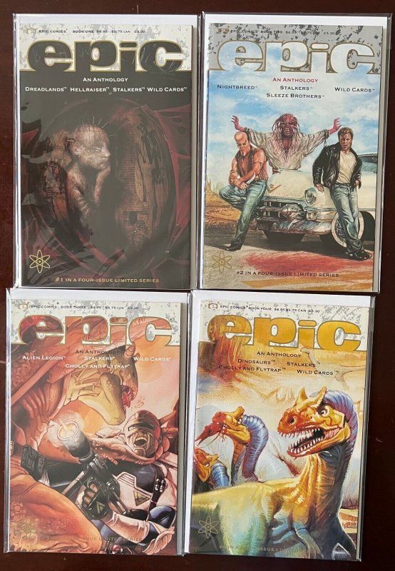 Epic set #1-4 8.0 VF (1992) 