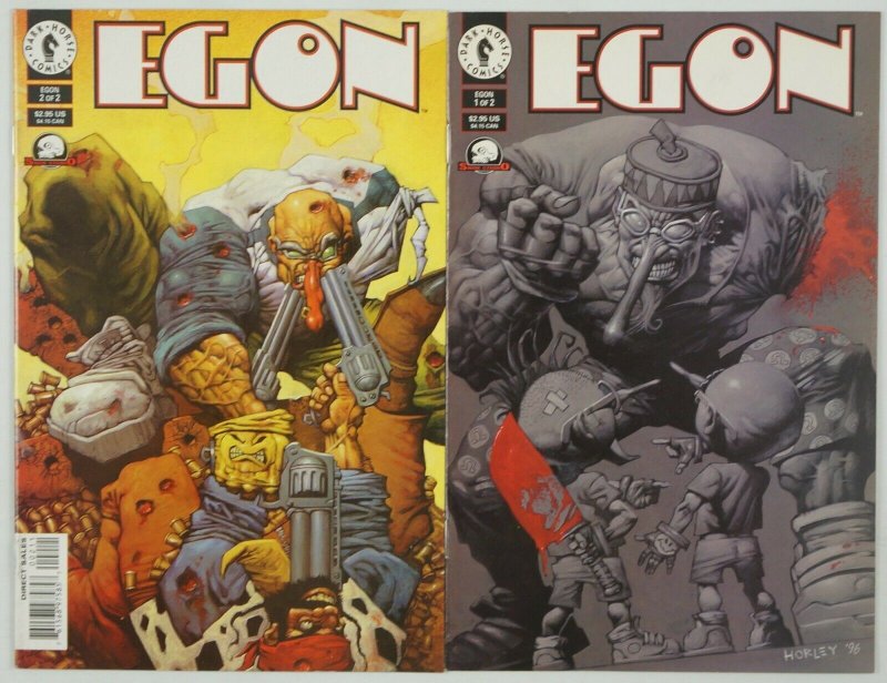 Egon #1-2 VF/NM complete series ALEX HORLEY dark horse comics 1998 tatjana