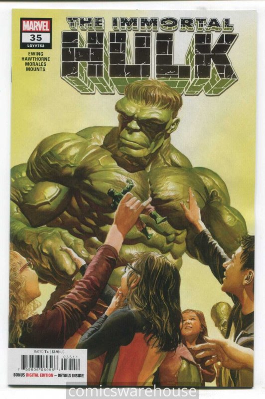 IMMORTAL HULK (2018 MARVEL) #35 NM X13366