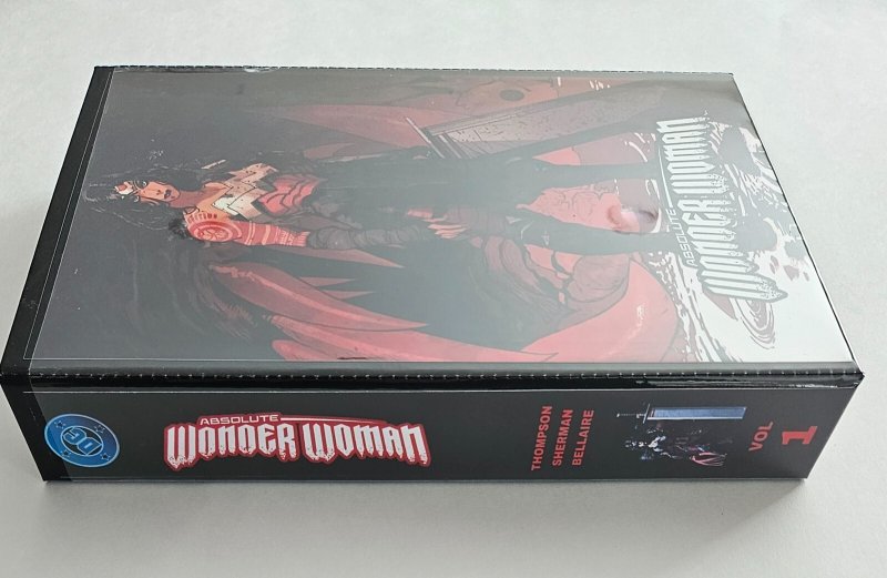 Absolute Wonder Woman #1 Custom Comic Book Stor-Folio   **BOOKS NOT INCLUDED**