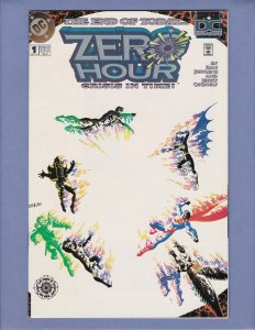 Zero Hour #0 1 2 3 4 Ashcan DC Comics 1994