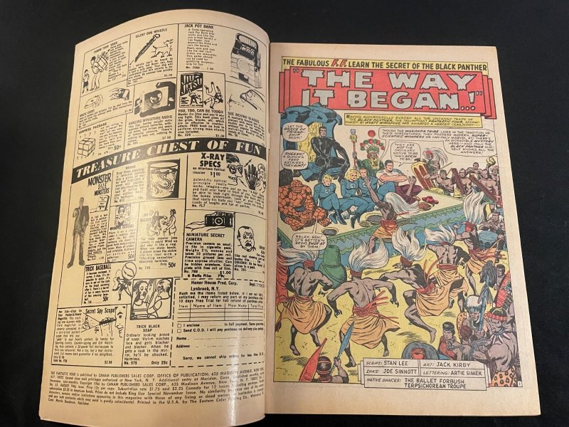 FANTASTIC FOUR #53 VG+ Condition