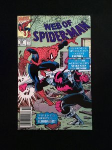 Web of Spider-Man #81  MARVEL Comics 1991 FN/VF NEWSSTAND
