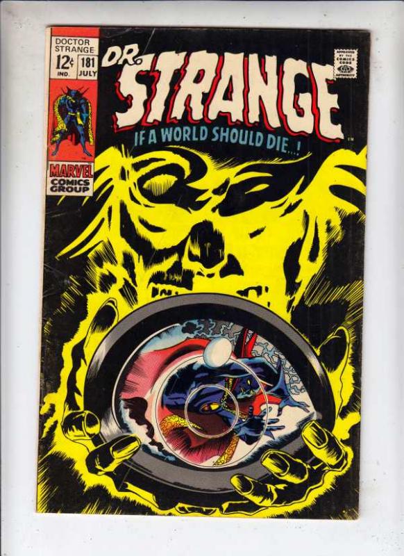 Doctor Strange #181 (Jul-69) FN+ Mid-High-Grade Dr. Strange in full costume