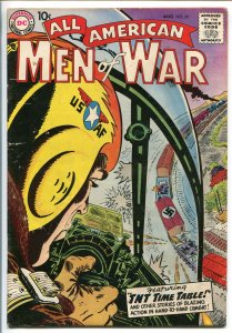 ALL-AMERICAN MEN OF WAR #60-1958-WWII-DC-SILVER AGE-AIR FORCE-HEATH-fn minus