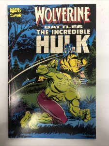 Wolverine Battles The Incredible Hulk (1986) TPB First Print Marvel Comics