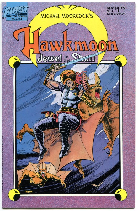 HAWKMOON 1 2 3 4, 3 different series, 12 issues in all, VF, Michael Moorcock