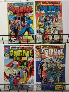 DAMAGE CONTROL II (1989) 1-4 2nd series! McDuffie