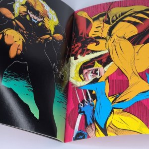 Sabretooth 1 Marvel 1993 FN- 1st  Solo Series Die Cut Painted Cover Wolverine