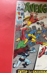 The Avengers #70 (1969)kang and squadron sinsiter