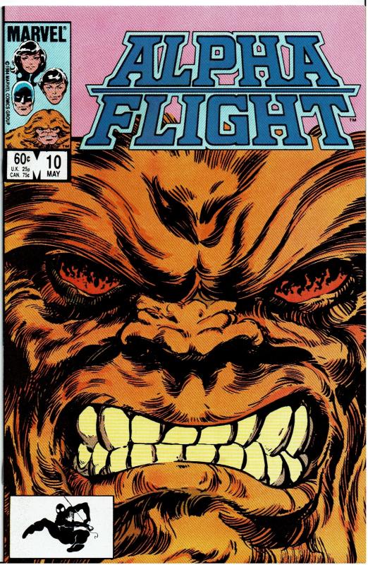 Alpha Flight (1983 1st Series) #10, VF/NM