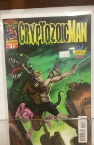 Cryptozoic Man #1 Midtown Comics Cover (2013)