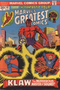 Marvel's Greatest Comics #43 FN ; Marvel | Fantastic Four 56 reprint
