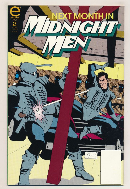 Midnight Men (1993) #1-4 NM Complete series
