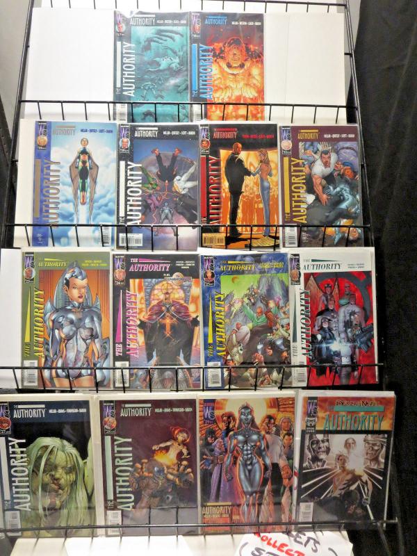 AUTHORITY Lot of 44 comic books Wildstorm DC Ellis Morrison Millar VF+ 1999-2009