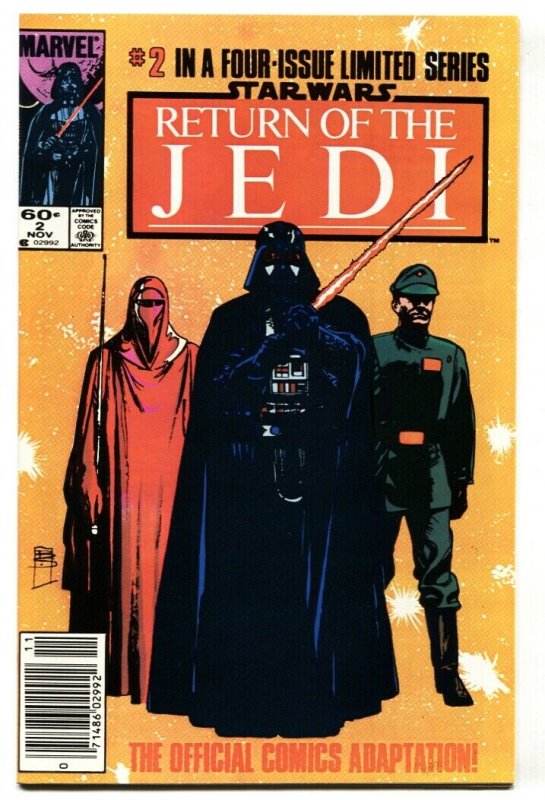 Star Wars: The Return of the Jedi #2  1983 NEWSSTAND NM-