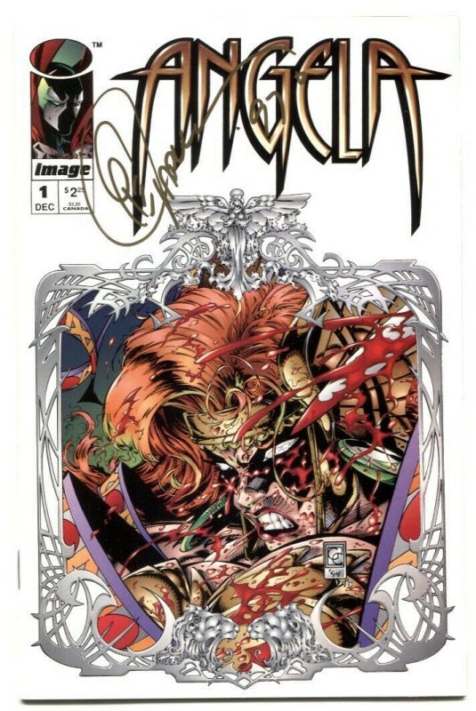 Angela #1 1994- Image Comics- SIGNED BY GREG CAPULLO