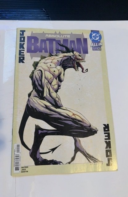 ABSOLUTE BATMAN #15 NICK DRAGOTTA FIRST PRINTING JOKER 1