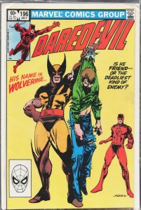 Daredevil #196 (1983) Daredevil [Key Issue]