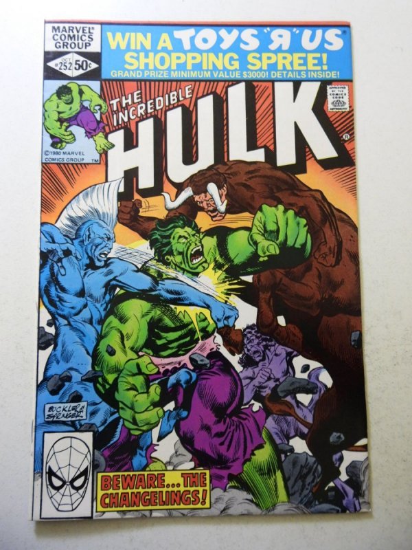 The Incredible Hulk #252 (1980) FN/VF Condition