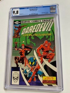 Daredevil 174 Cgc 9.8 White Pages 1st Hand Marvel Frank Miller 2061441007