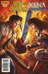 Army of Darkness/Xena #3A VF/NM ; Dynamite | Warrior Princess