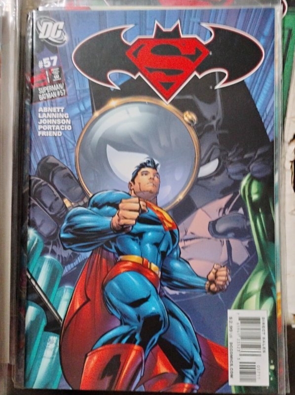 SUPERMAN / BATMAN  # 57   2009 DC  NANOPOLIS PRANKSTER
