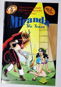 Miranda The Tease #2 9.8 Mint Unread September 1992 Forbidden Fruit Publisher