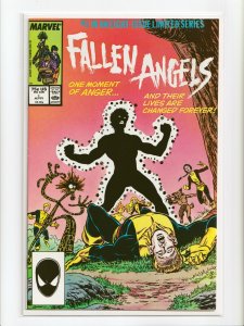 Fallen Angels 1 - 8 Complete Set Marvel Comics 1987 Comic Book Series VF+